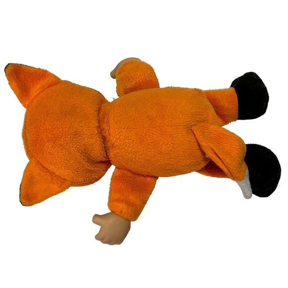 CABBAGE PATCH DOLL CUTIES THUMB SUCKER FOX PAJAMAS 9.5" ORANGE CPK - Picture 3 of 7